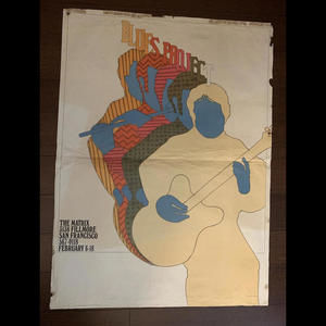 Blues Project at The Matrix Fillmore San Francisco Concert Poster Rare c1970